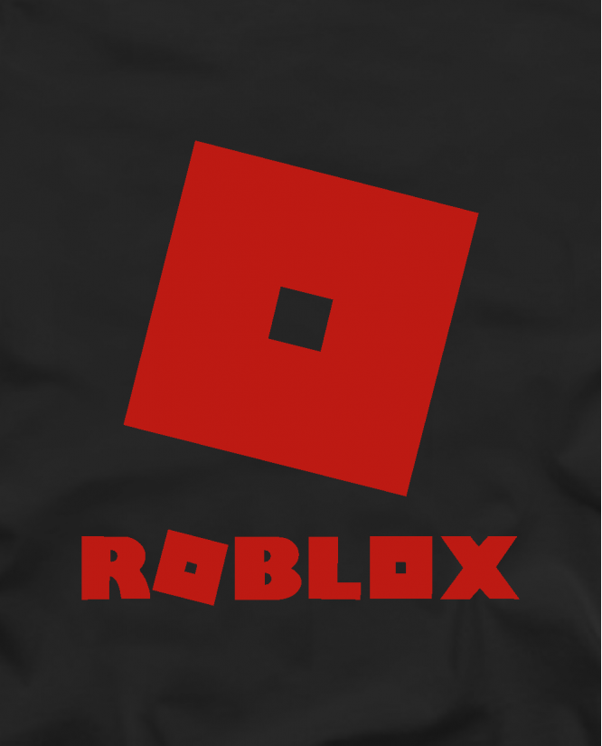 Marškinėliai roblox logo